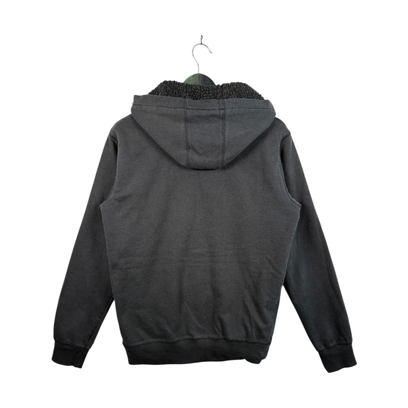Vintage Quick Silver Spellout Hooded Full Zip Hoodie