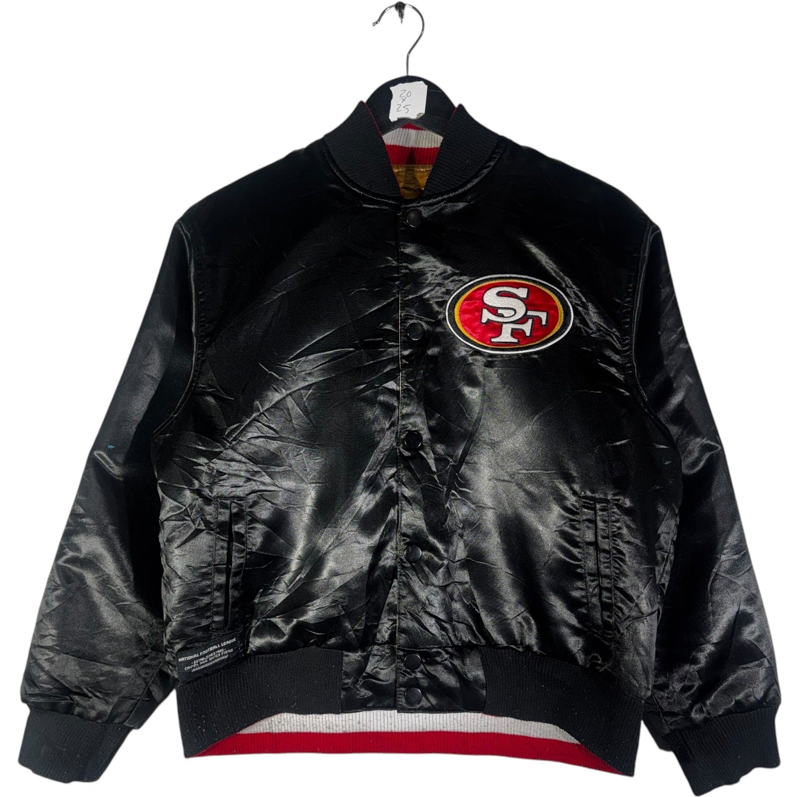 Vintage Youth San Francisco 49ers Reversible Satin Jacket