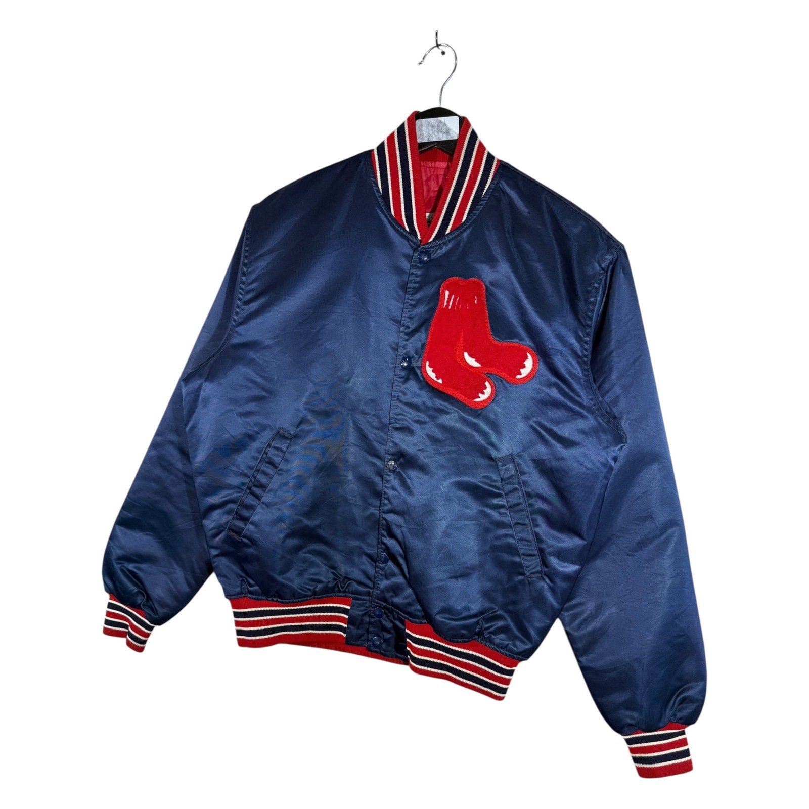 Vintage Starter MLB Boston Red Sox Satin Track Jacket