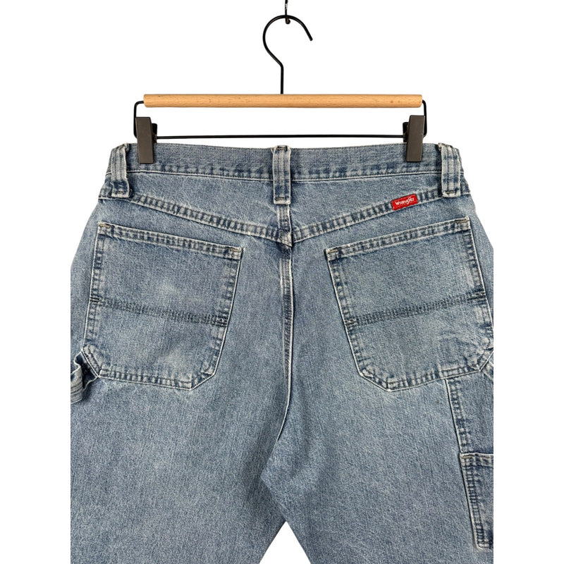 Vintage Wrangler Utility Cargo Denim Shorts 32