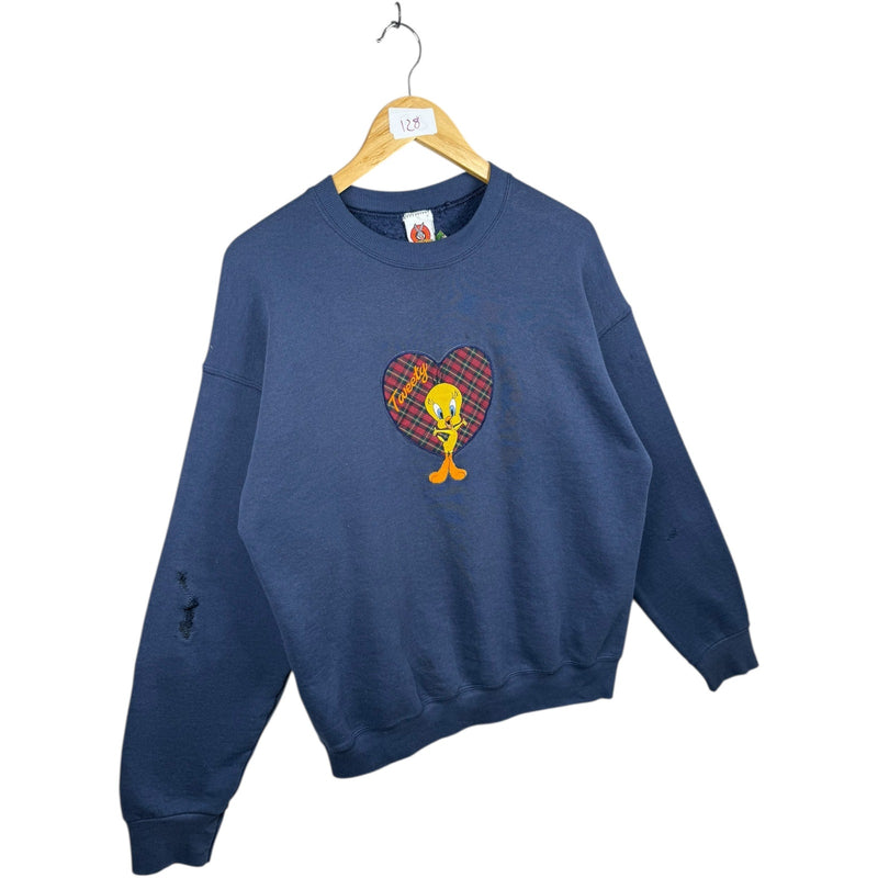 Vintage Looney Tunes Tweety Bird Women's Crewneck