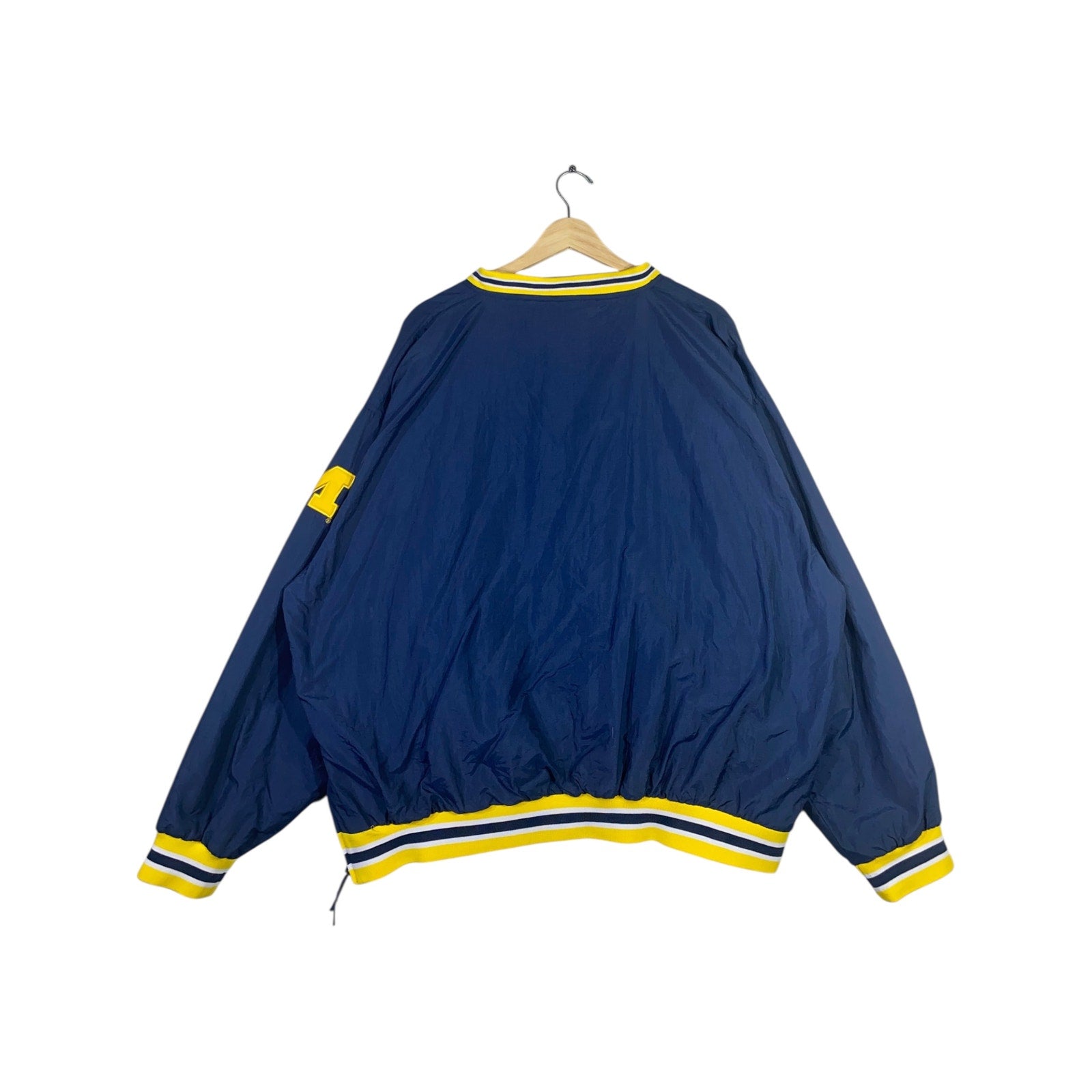 Vintage University Of Michigan NCAA Windbreaker Jacket