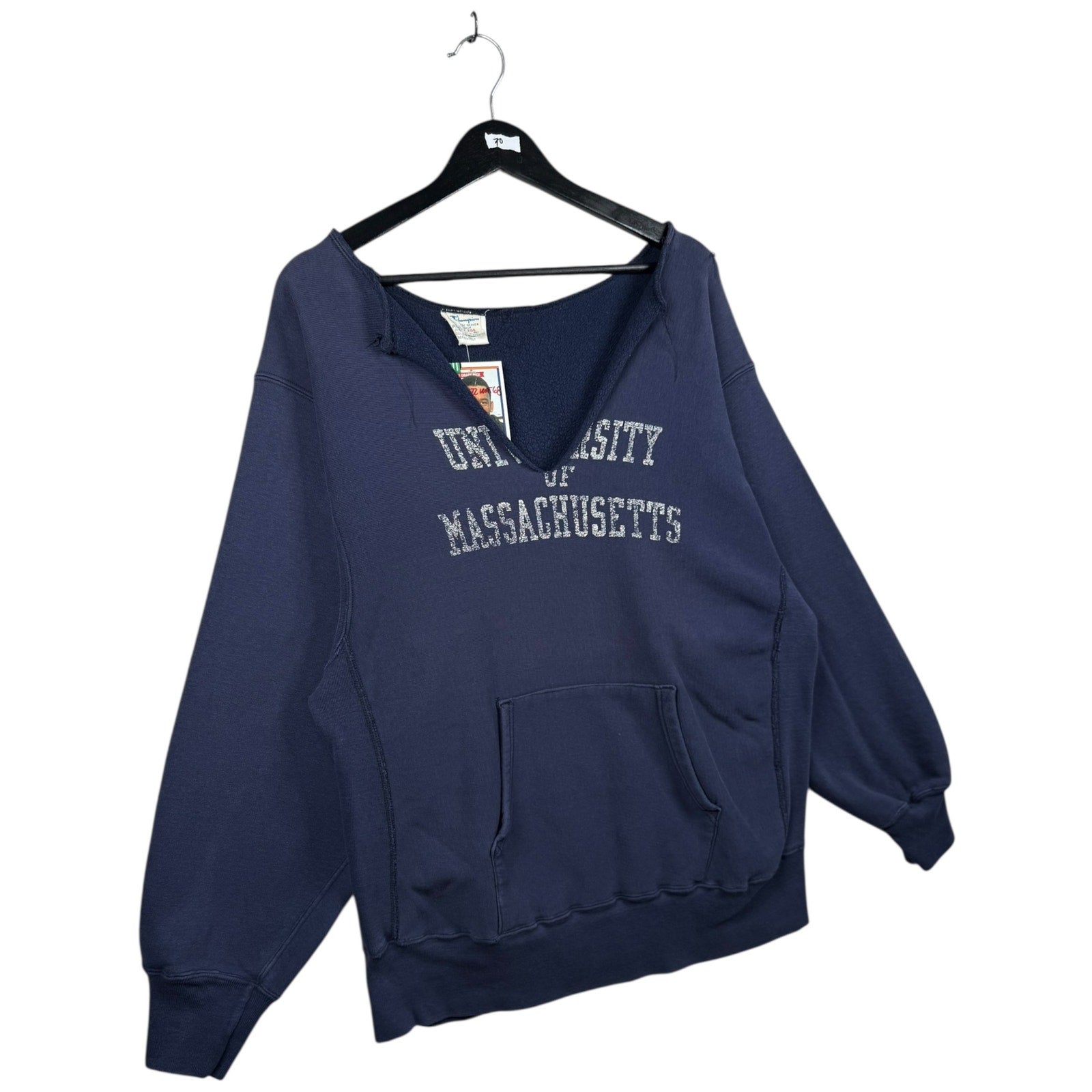 Vintage Champion University Of Massachusetts Sweatshirt