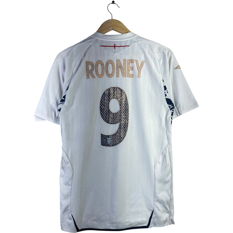 Vintage England Umbro #9 FIFA Soccer Jersey