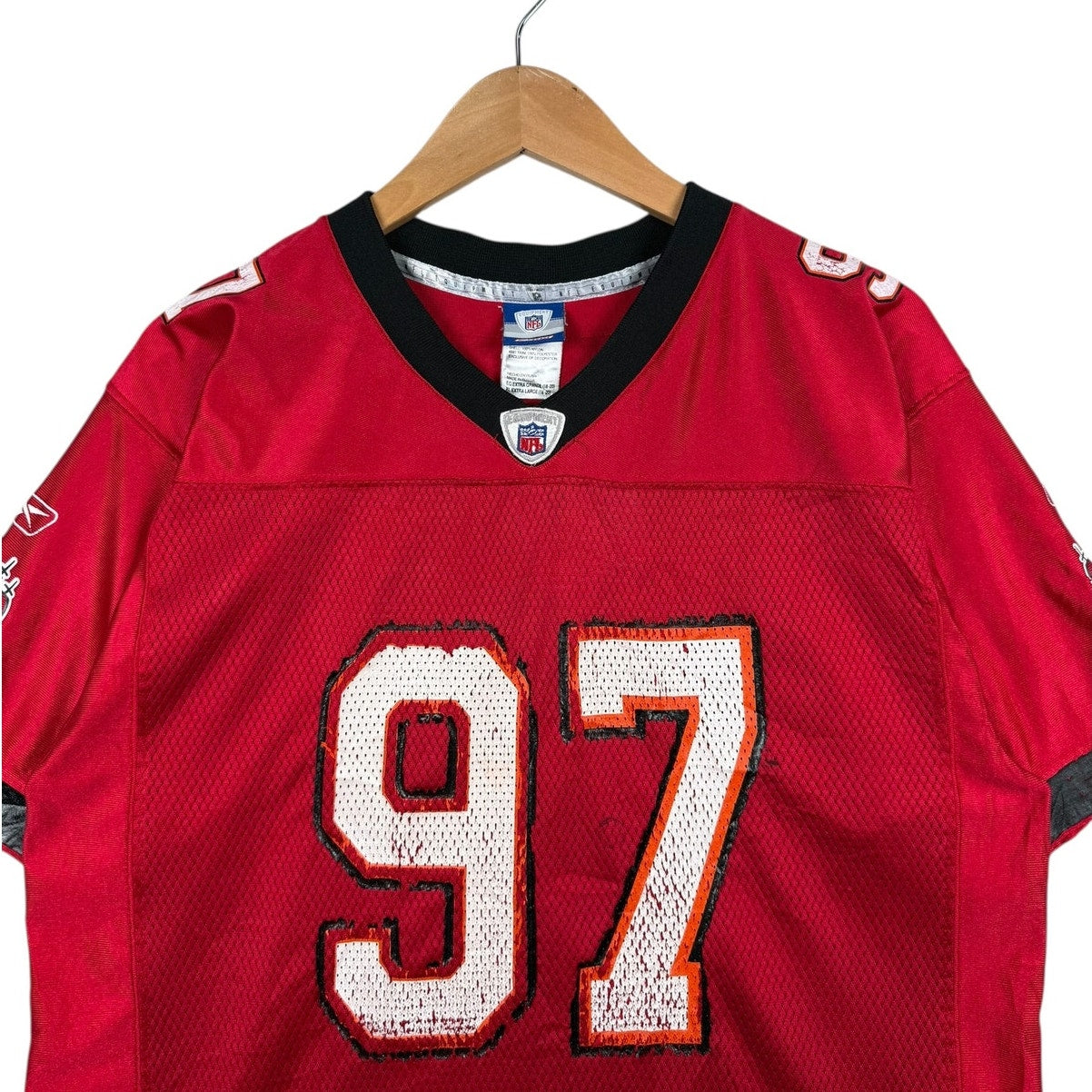 Vintage Reebok Tampa Bay Buccaneers Rice #97 NFL Jersey