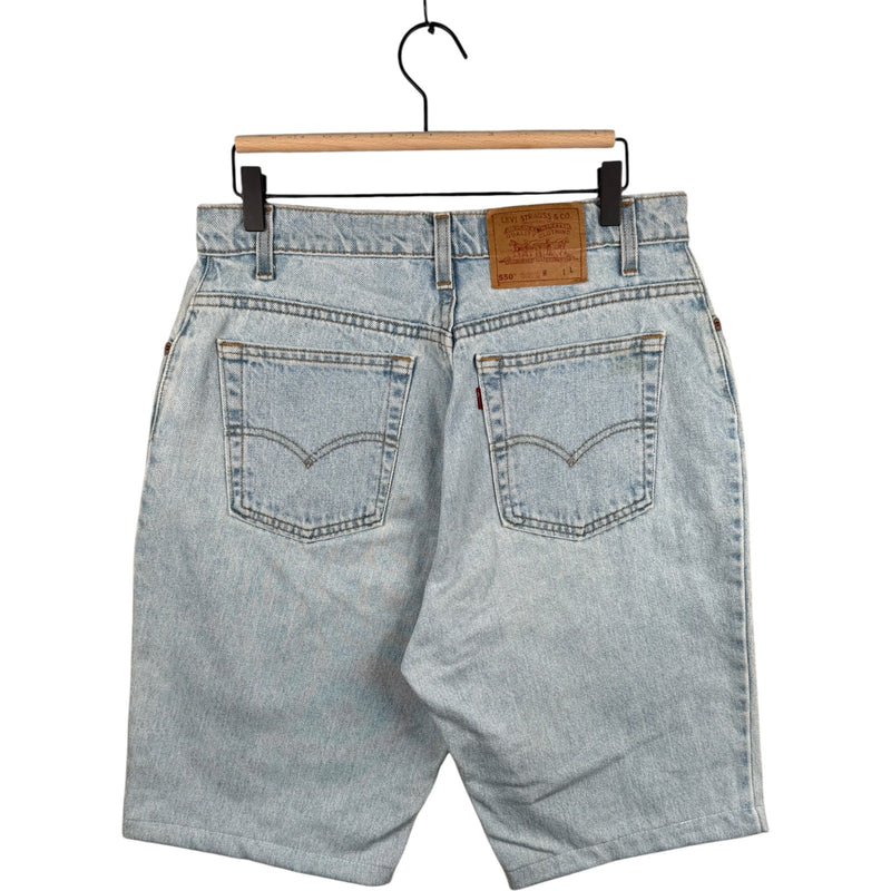 Vintage Levi's 505 Light Wash Denim Shorts 32