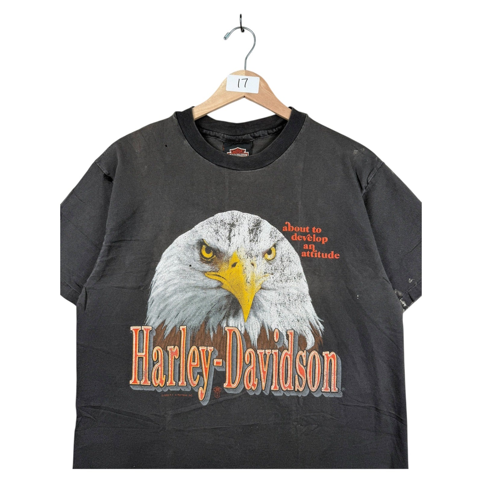 Vintage Harley Davidson Motorcycles Washington T-Shirt
