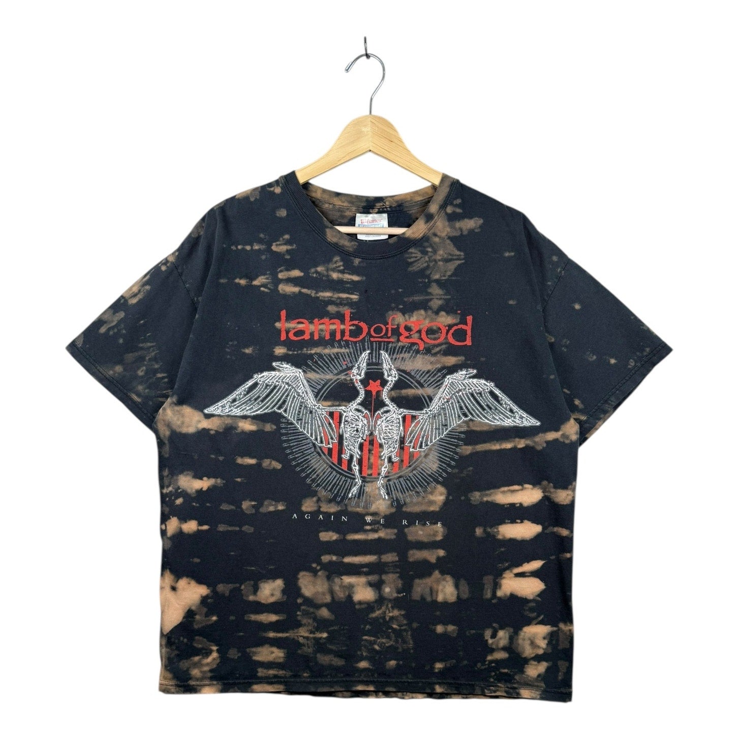 Vintage Lamb of God Graphic Bleached T-Shirt