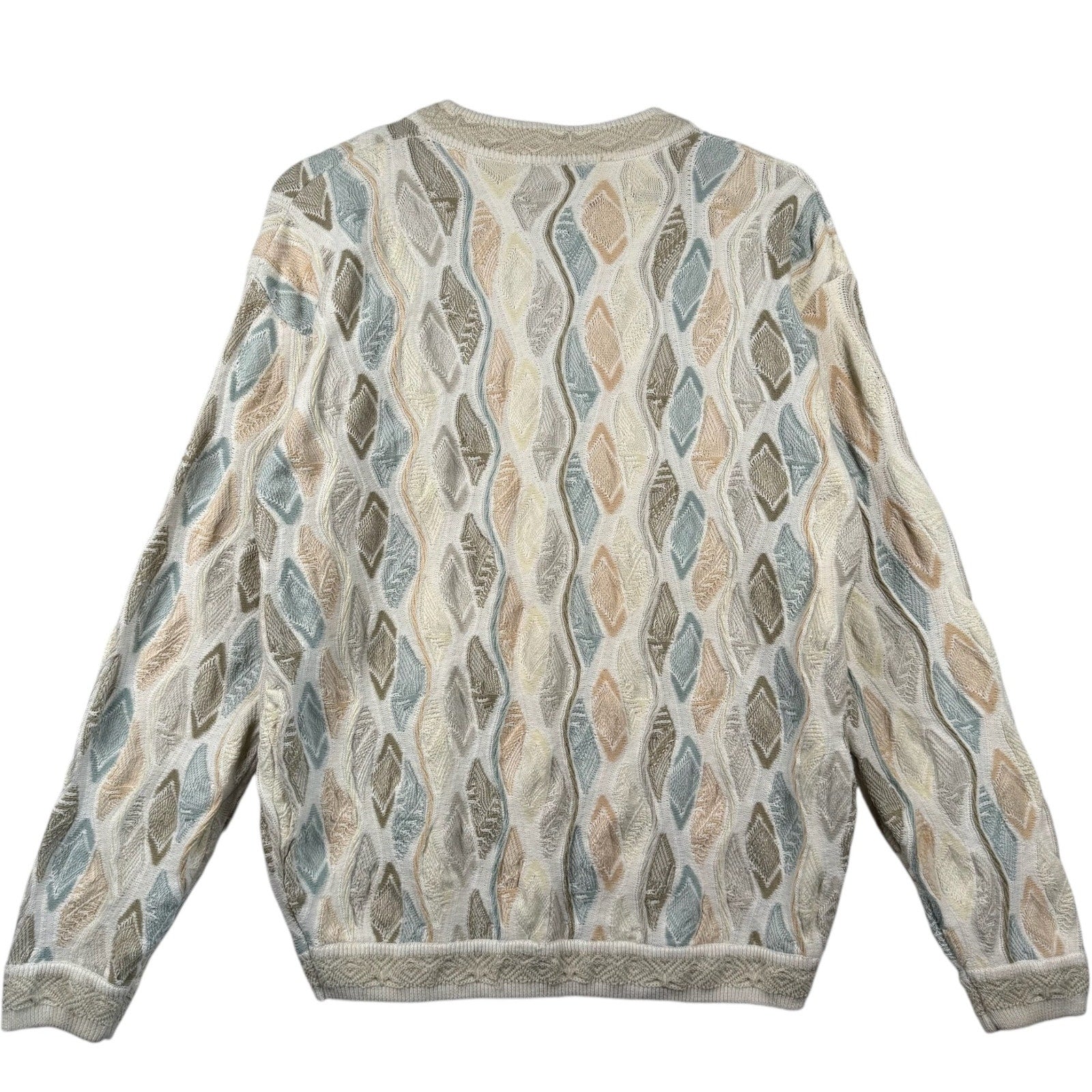 Vintage Coogi 3D Knit Textured Sweater