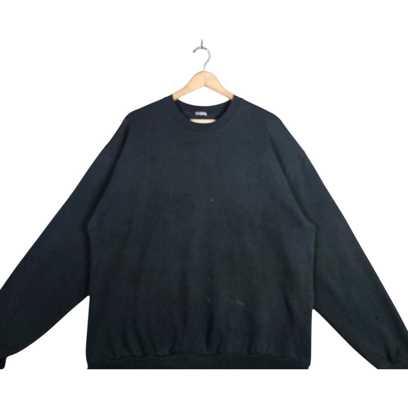 Vintage Blank Black Crewneck