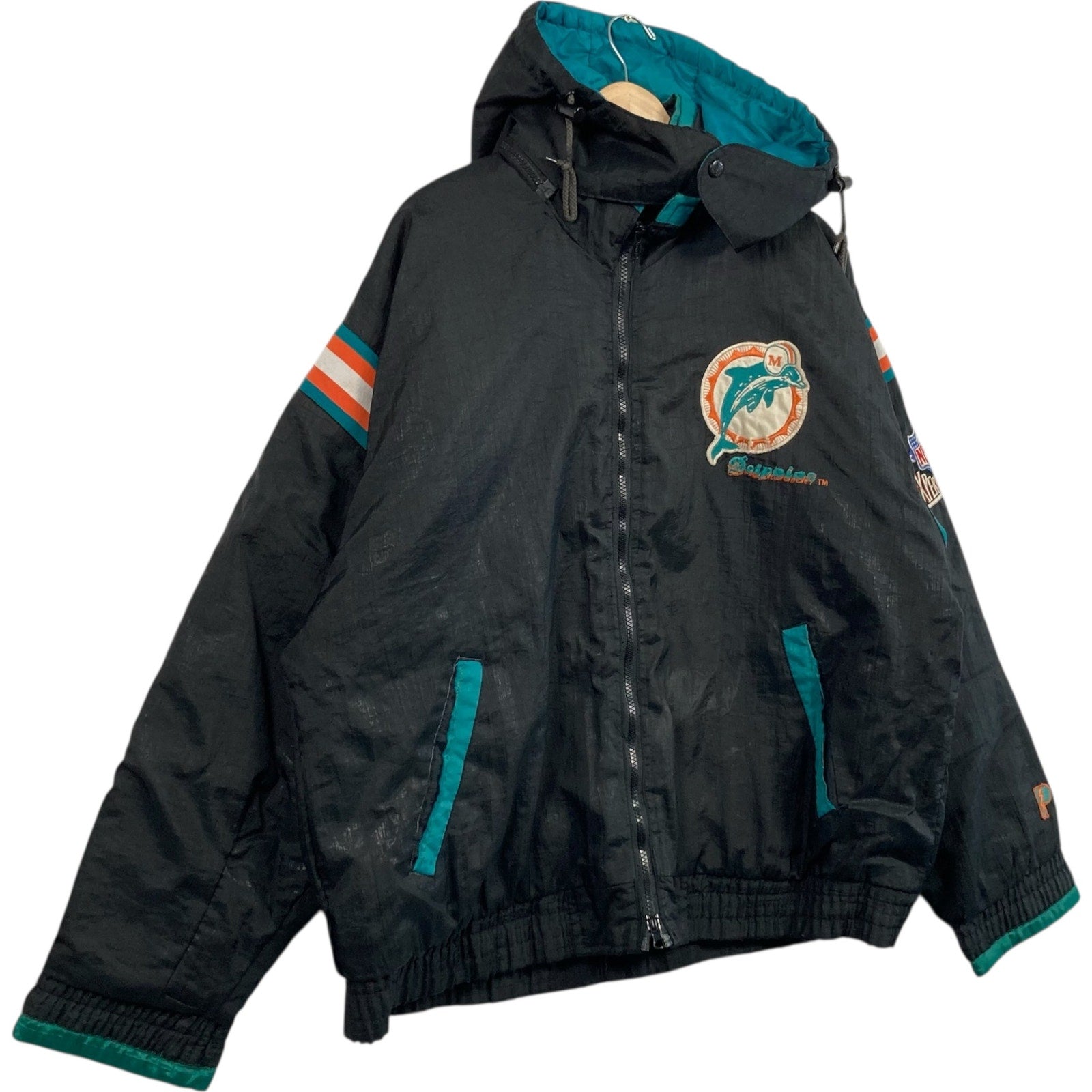 Vintage Pro Player Miami Dolphins NFL Puffer Jacket