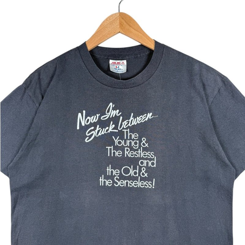 Vintage Selec-T Funny Quote 90s T-Shirt