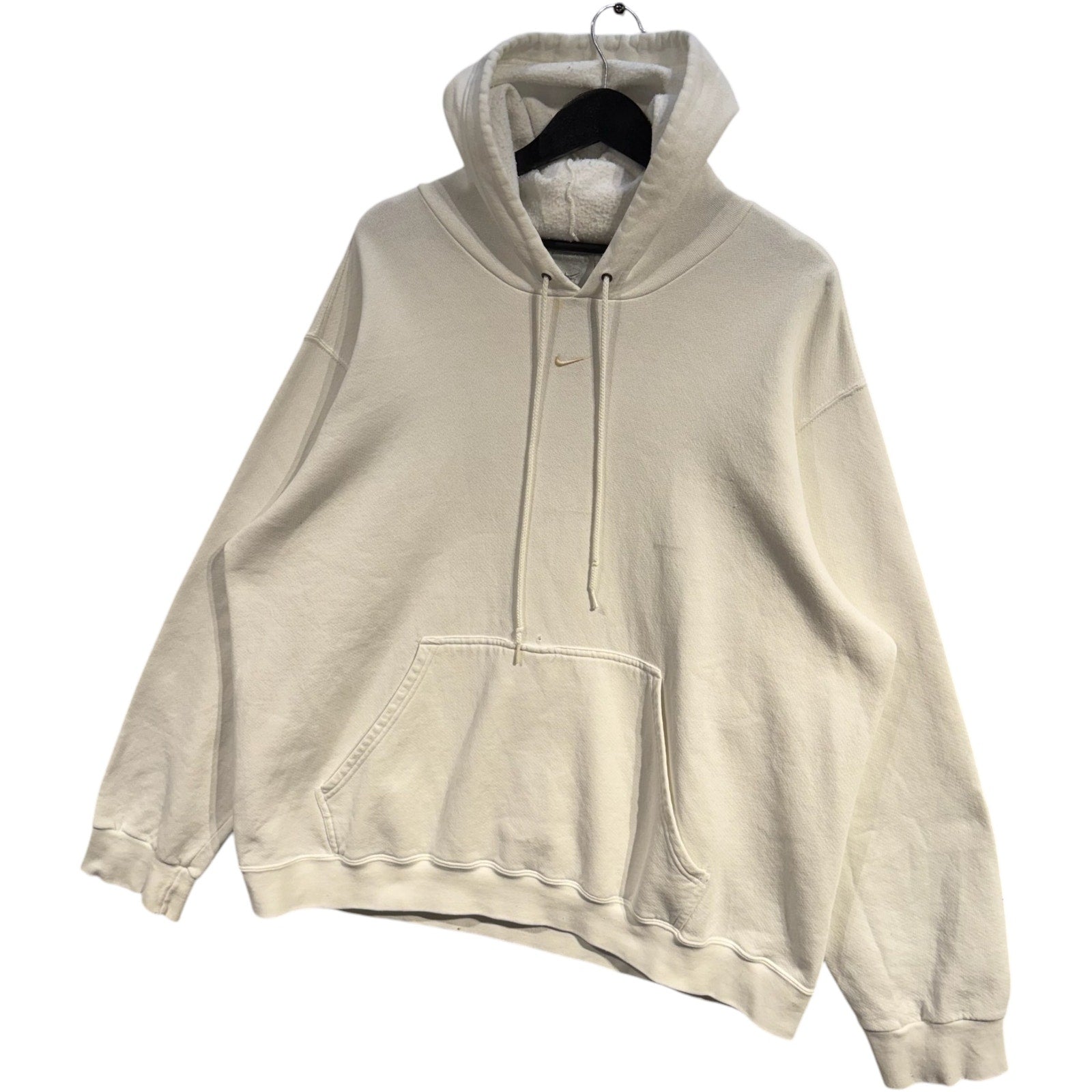 Vintage Nike Tonal Center Swoosh Hoodie 00s