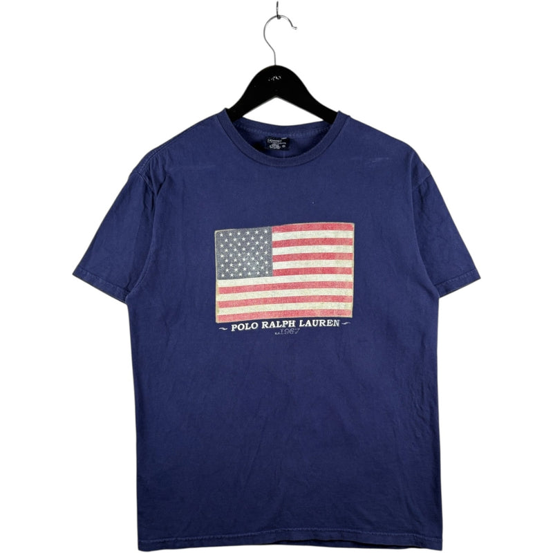 Vintage Polo Ralph Lauren American Flag T-Shirt