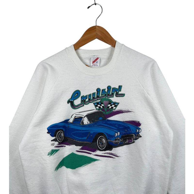 Vintage Cruisin’ Classic Corvette Car Crewneck