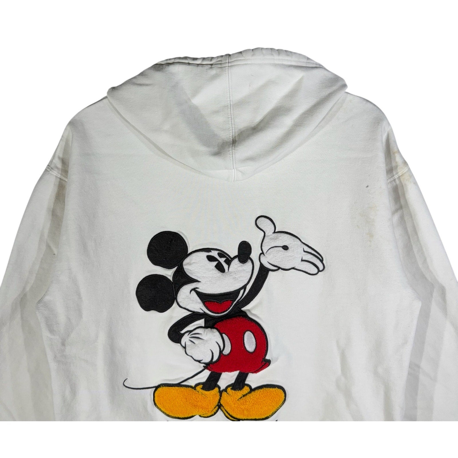 Vintage Walt Disney World Embroidered Full Zip Mickey Hoodie