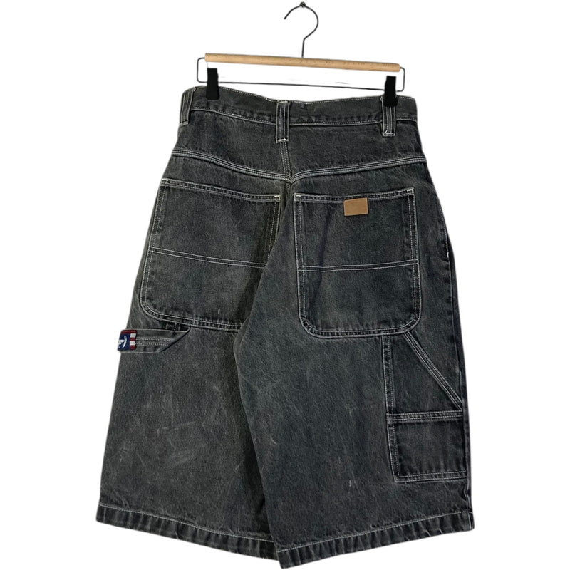 Vintage Barracuda Utility Denim Shorts 28x15