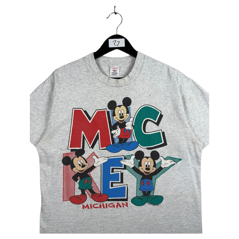 Vintage Mickey Mouse Michigan T-Shirt