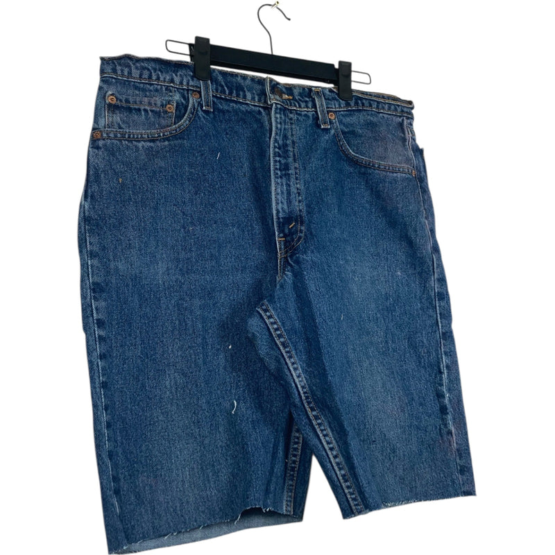 Vintage Levi's 550 Denim Cut Off Shorts 36