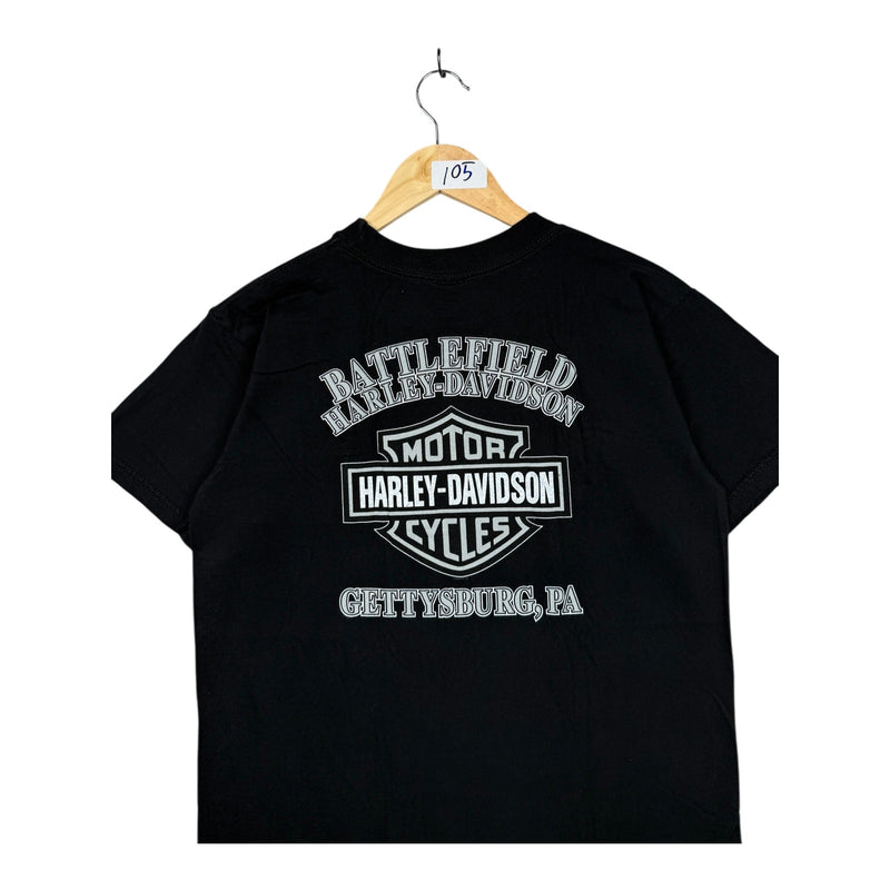 Vintage Harley Davidson Gettysburg PA T-Shirt