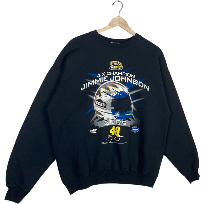 Vintage Nascar Jimmie Johnson 4x Champion Crewneck