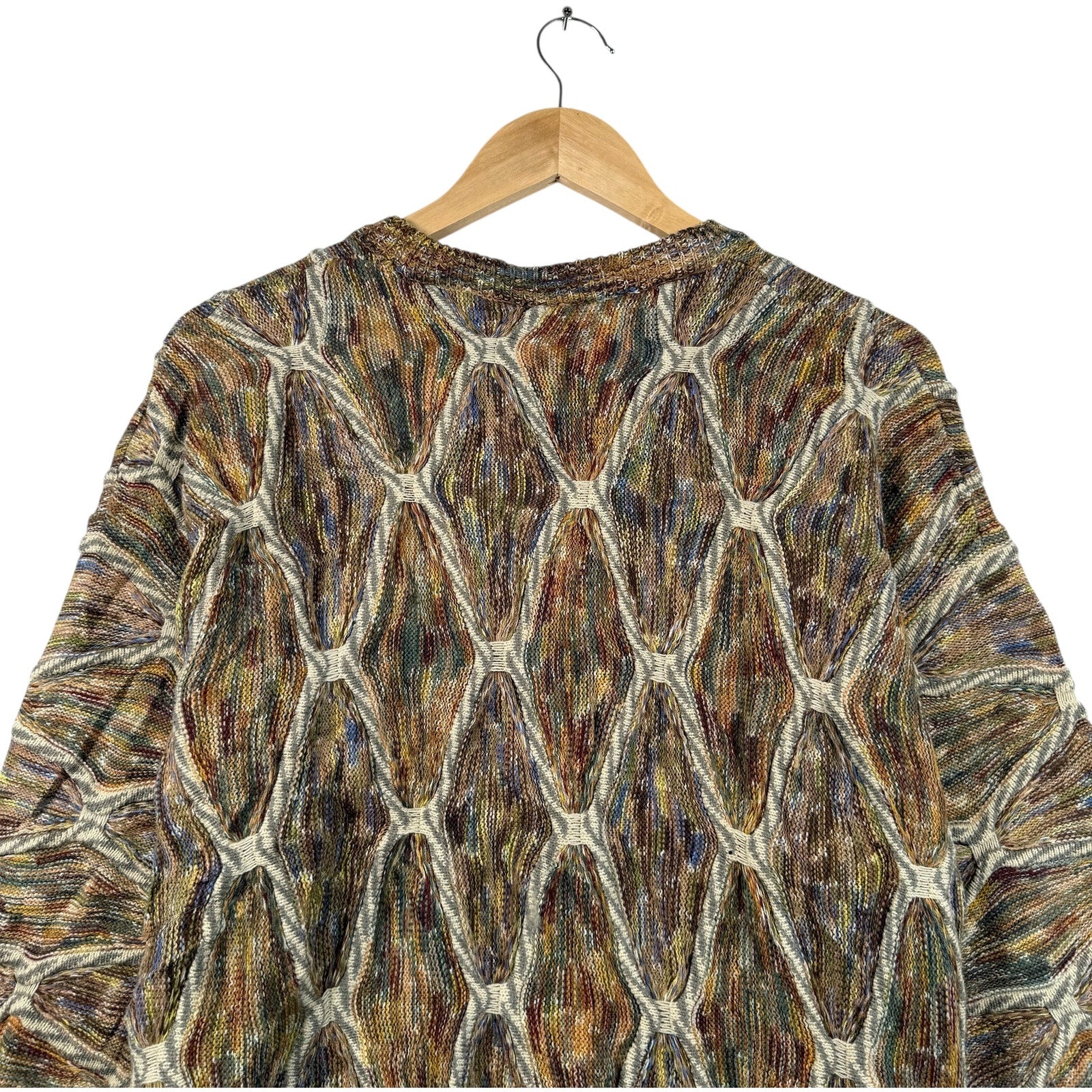 Vintage Coogi 3D Knit Textured Sweater