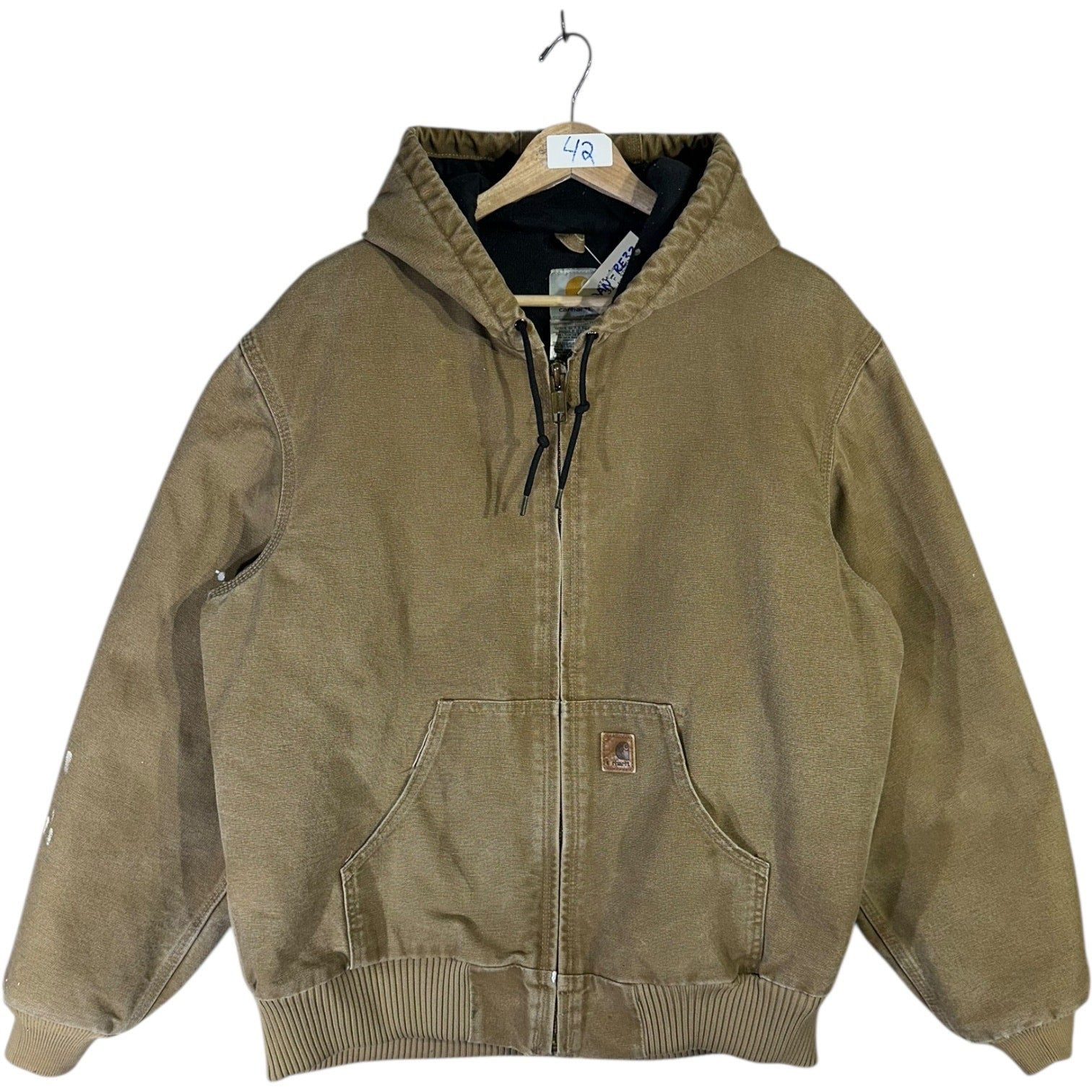 Vintage Carhartt Insulated Hooded Workwear Jacket