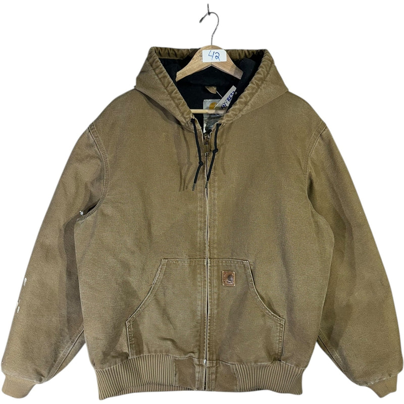 Vintage Carhartt Insulated Hooded Workwear Jacket