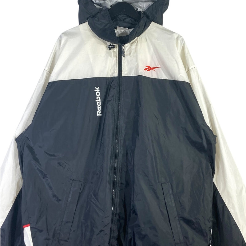 Vintage Reebok Colorblock Hooded Windbreaker