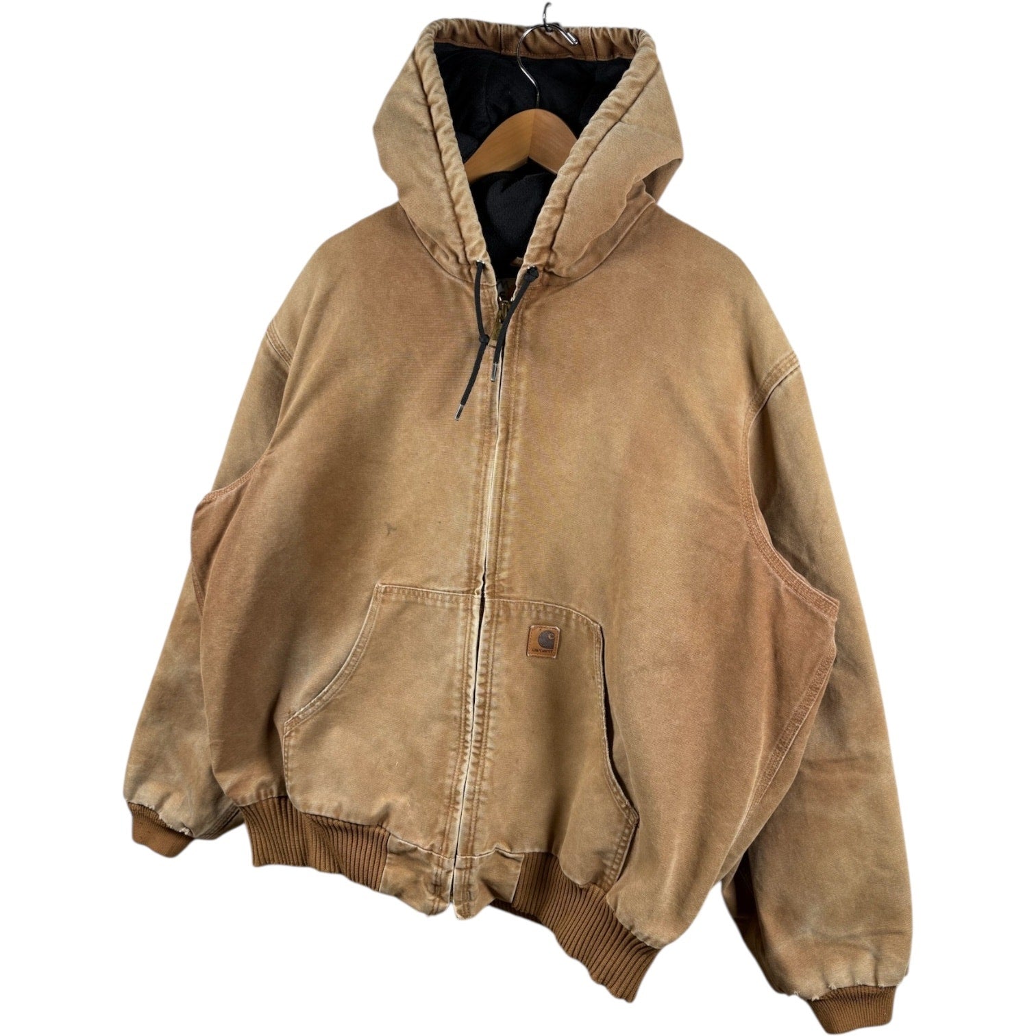 Vintage Carhartt Insulated Active Jac Hoodie Full Zip Jacket