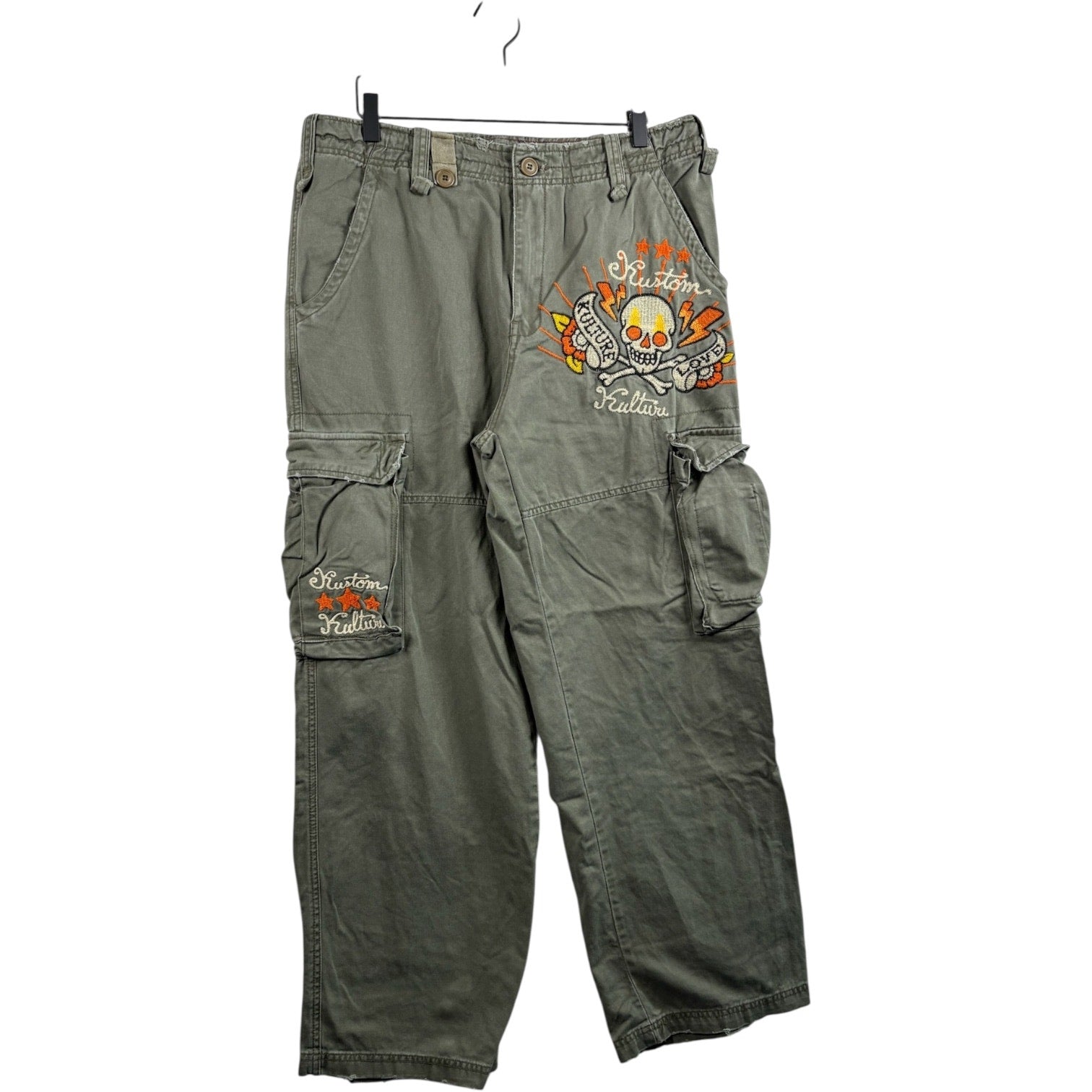 Vintage Kustom & Kulture Love Cargo Pants