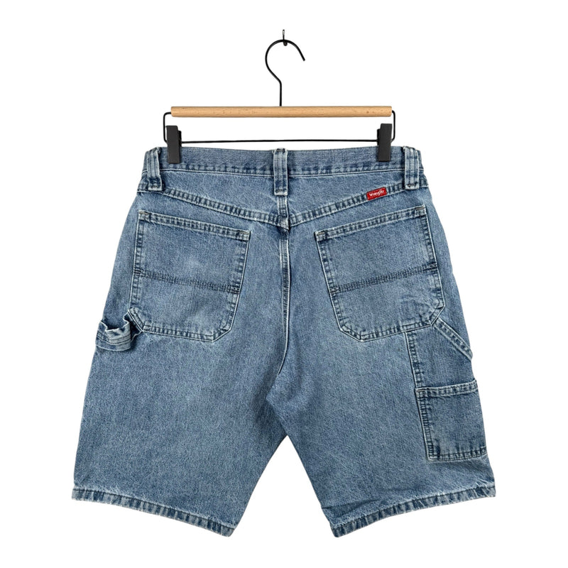 Vintage Wrangler Utility Cargo Denim Shorts 32
