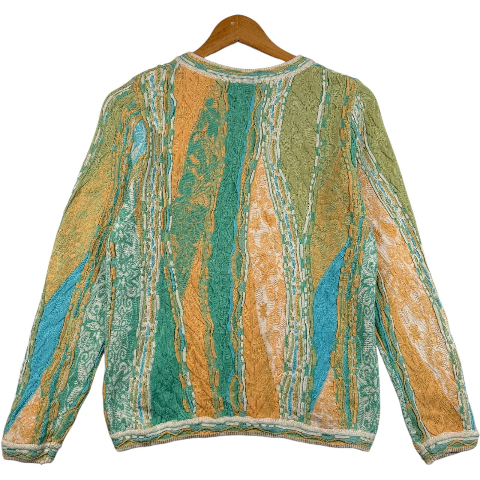 Vintage Coogi 3D Knit Textured Sweater