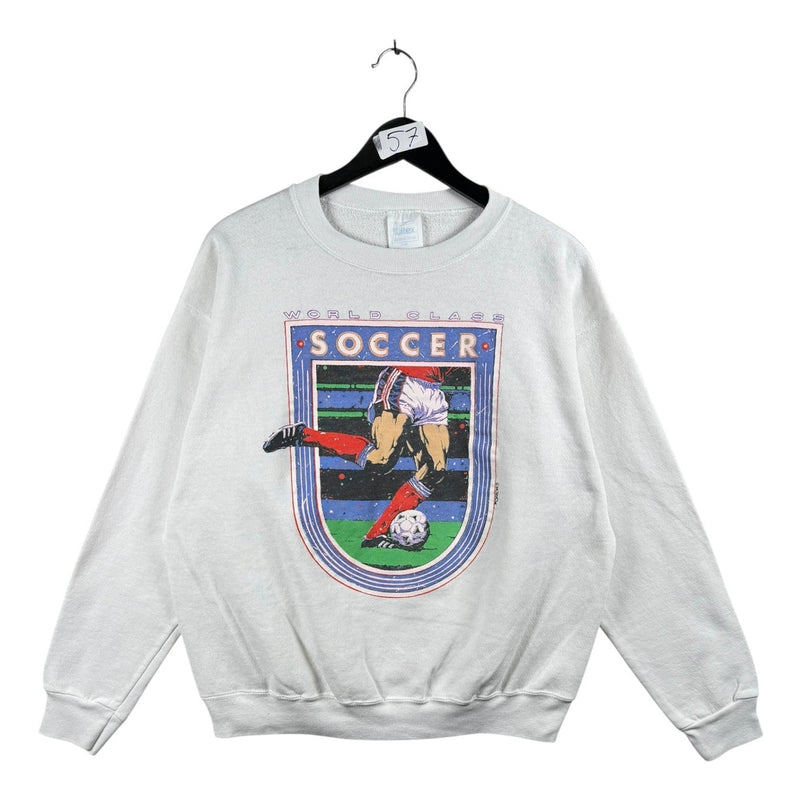 Vintage World Class Soccer Blackhawks Coach Crewneck