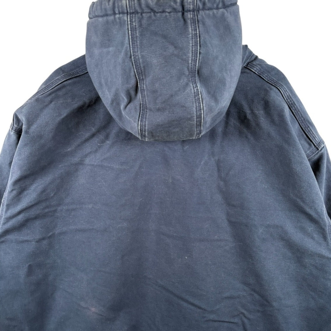 Vintage Carhartt Canvas Full Zip Hooded Workwear Jacket