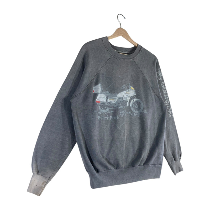 Vintage Honda Goldwing Estes Park Motorcycle Crewneck