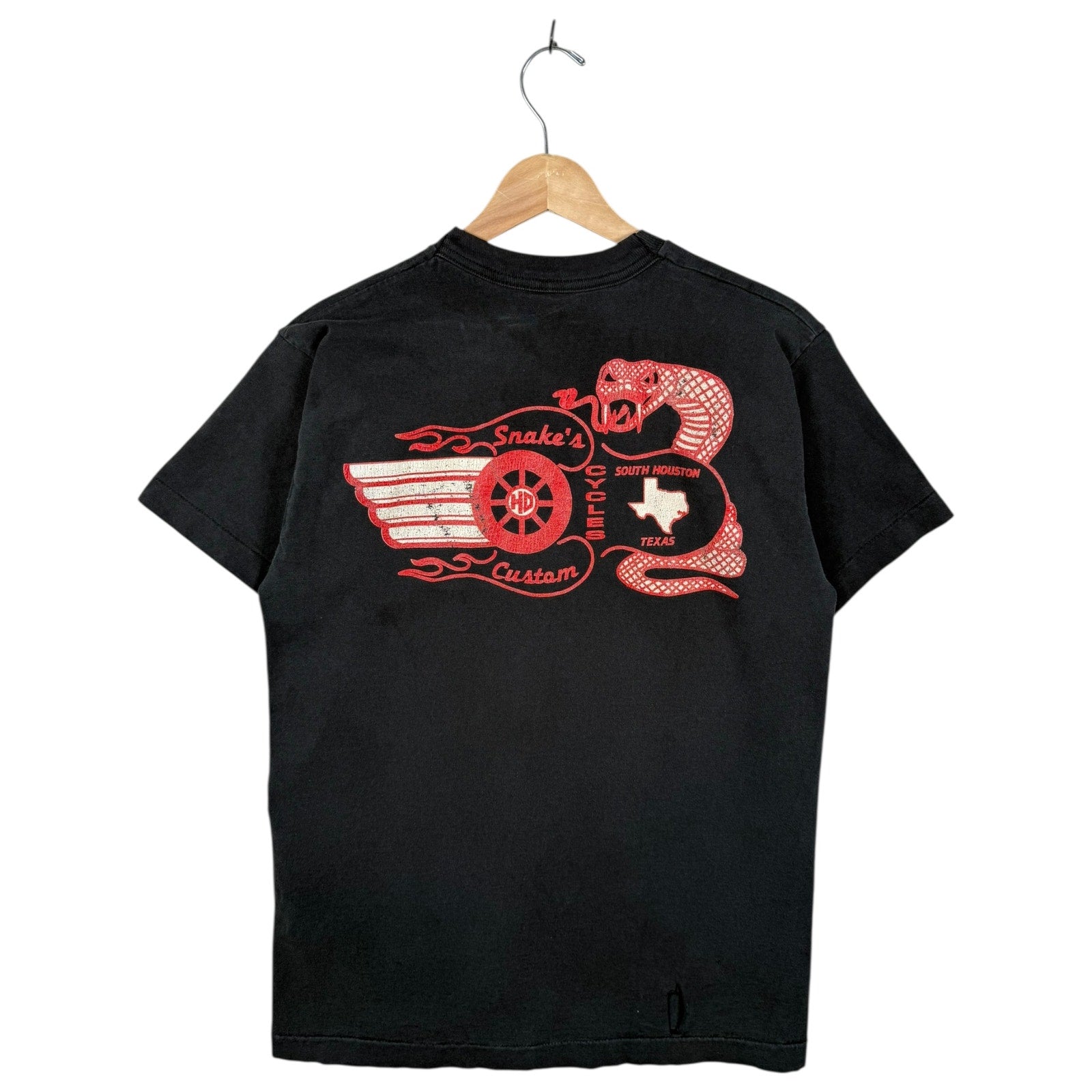 Vintage Snake’s Custom South Houston Texas T-Shirt