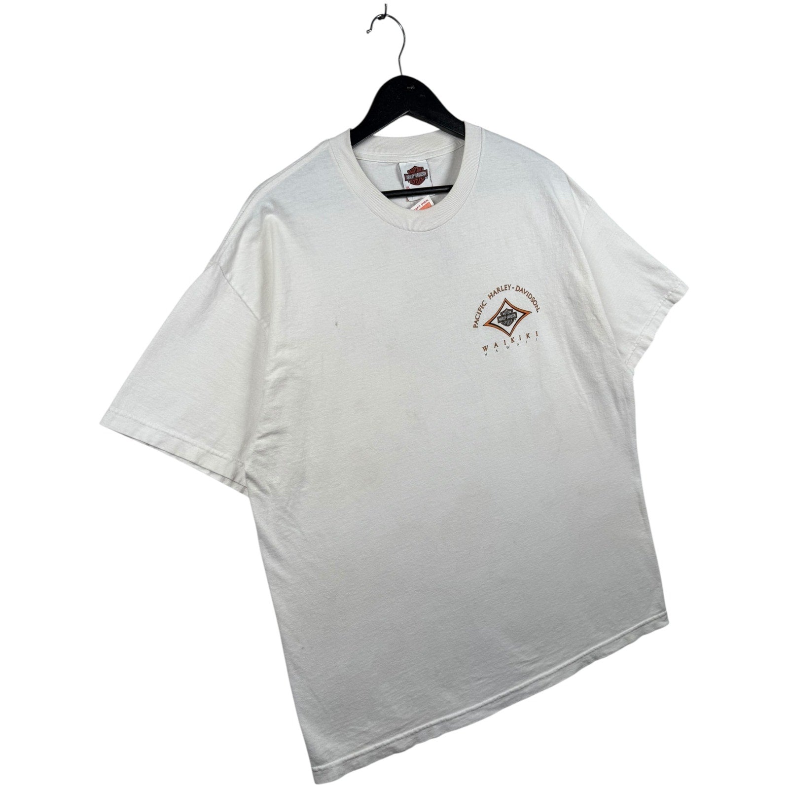 Vintage Harley Davidson Waikiki Hawaii Graphic T-Shirt