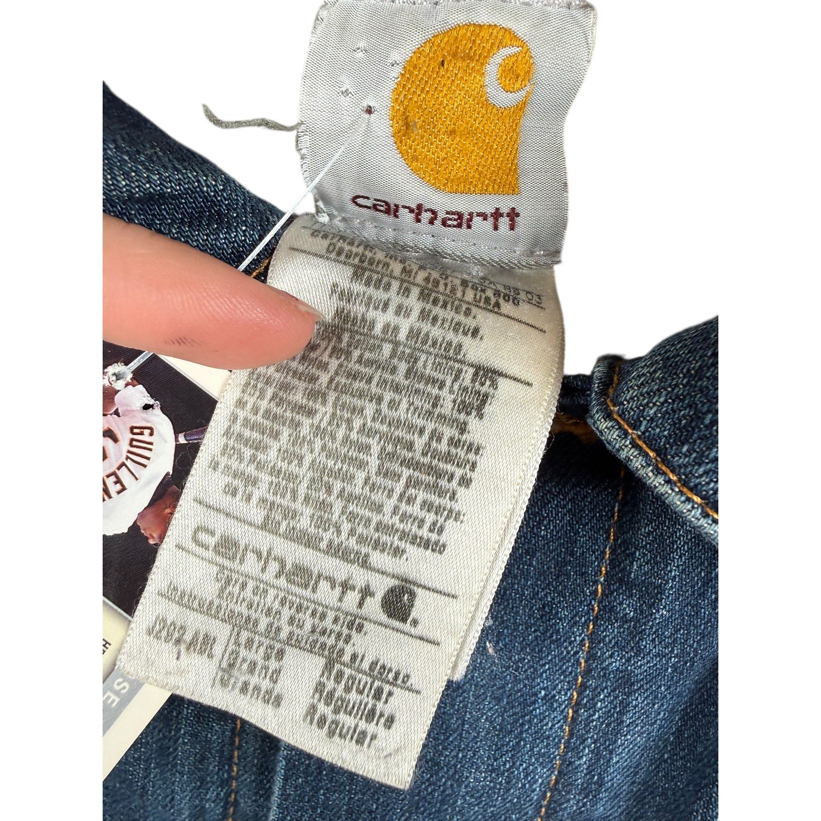 Vintage Carhartt Denim Jacket
