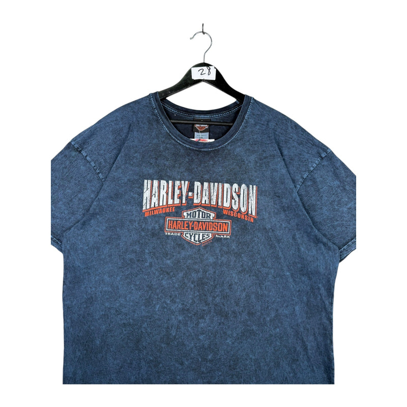 Vintage Harley Davidson Black Widow Port Charlotte Florida T-Shirt