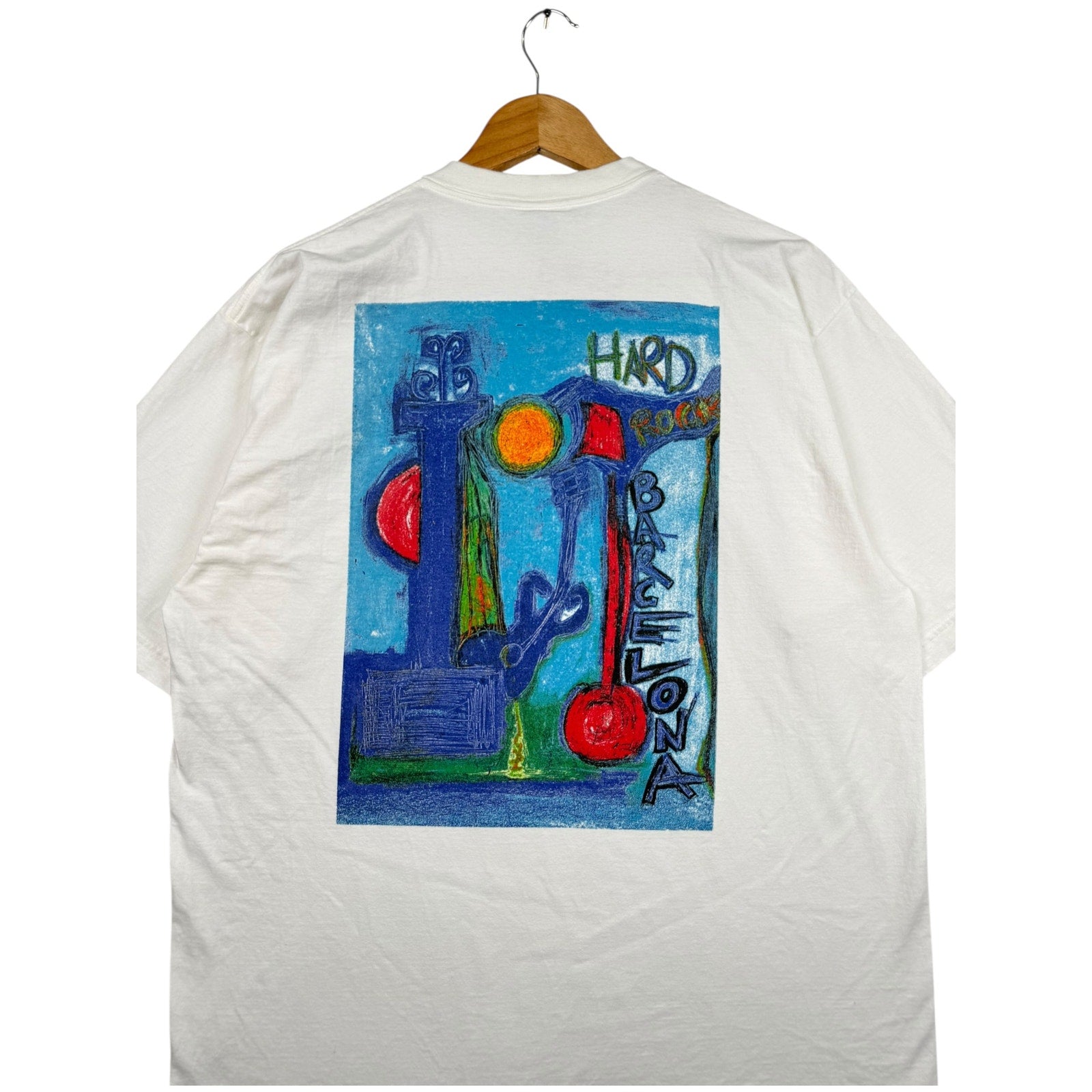 Vintage Hard Rock Cafe Barcelona Short Sleeve T-Shirt