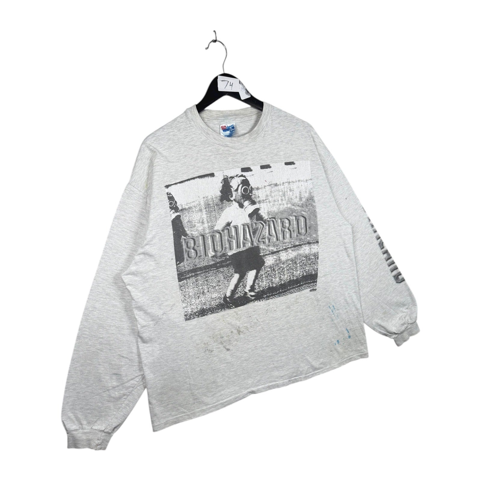 Vintage Biohazard Band Long Sleeve T-Shirt