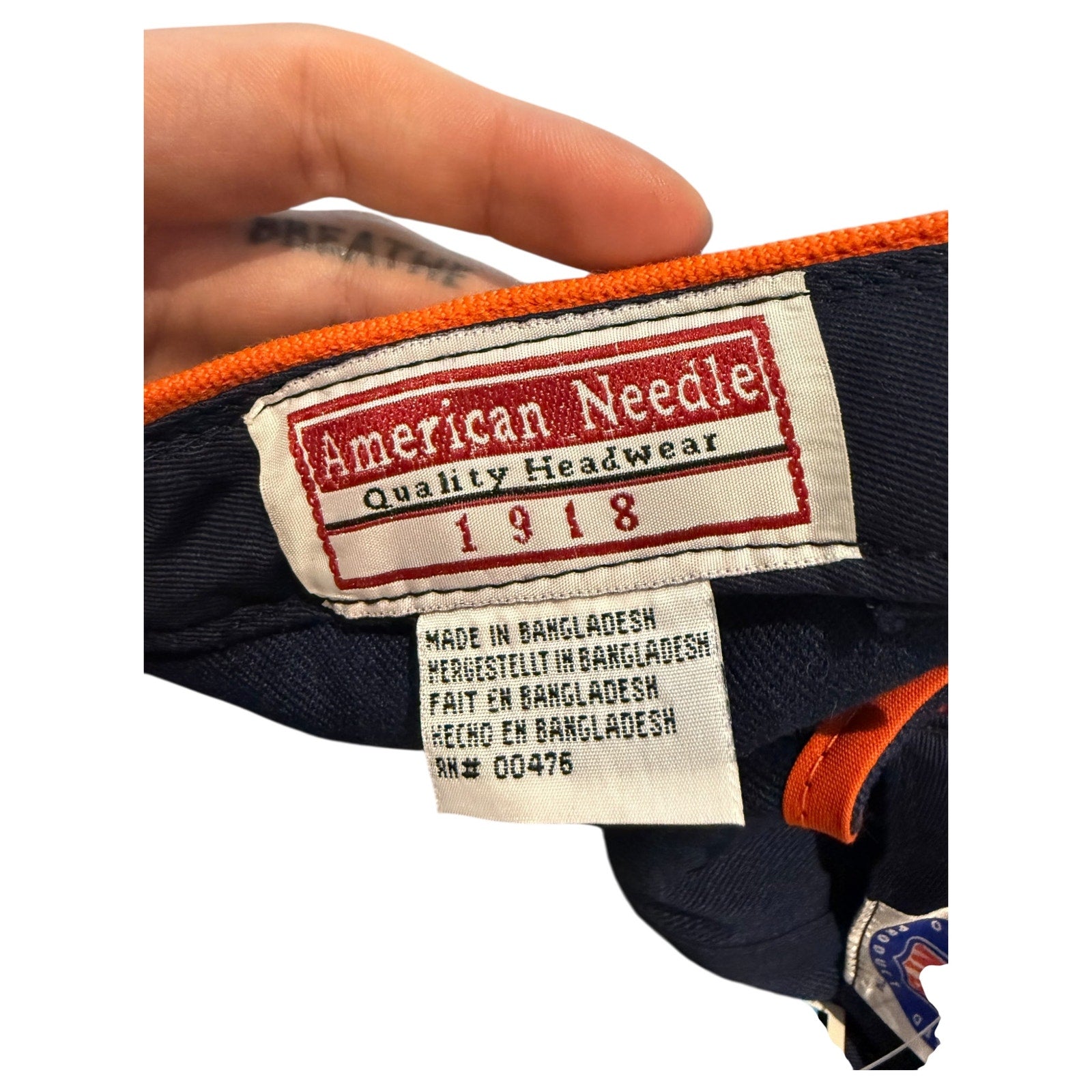 Vintage Super Bowl New York Giants vs Baltimore Ravens NFL Strapback Hat