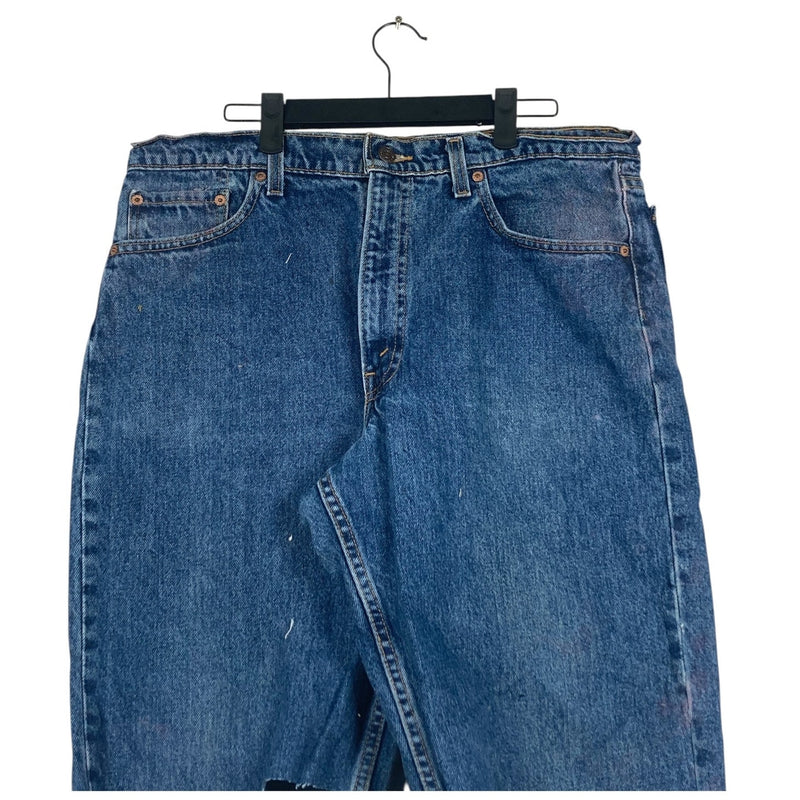 Vintage Levi's 550 Denim Cut Off Shorts 36