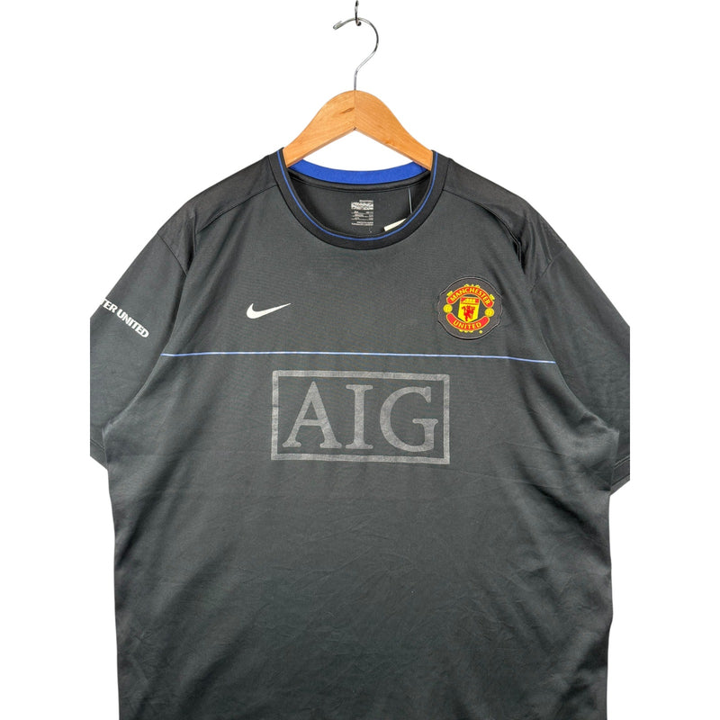 Vintage Nike Manchester United AIG Soccer Jersey