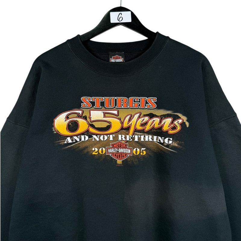 Vintage Harley Davidson Sturgis 65 Years Crewneck