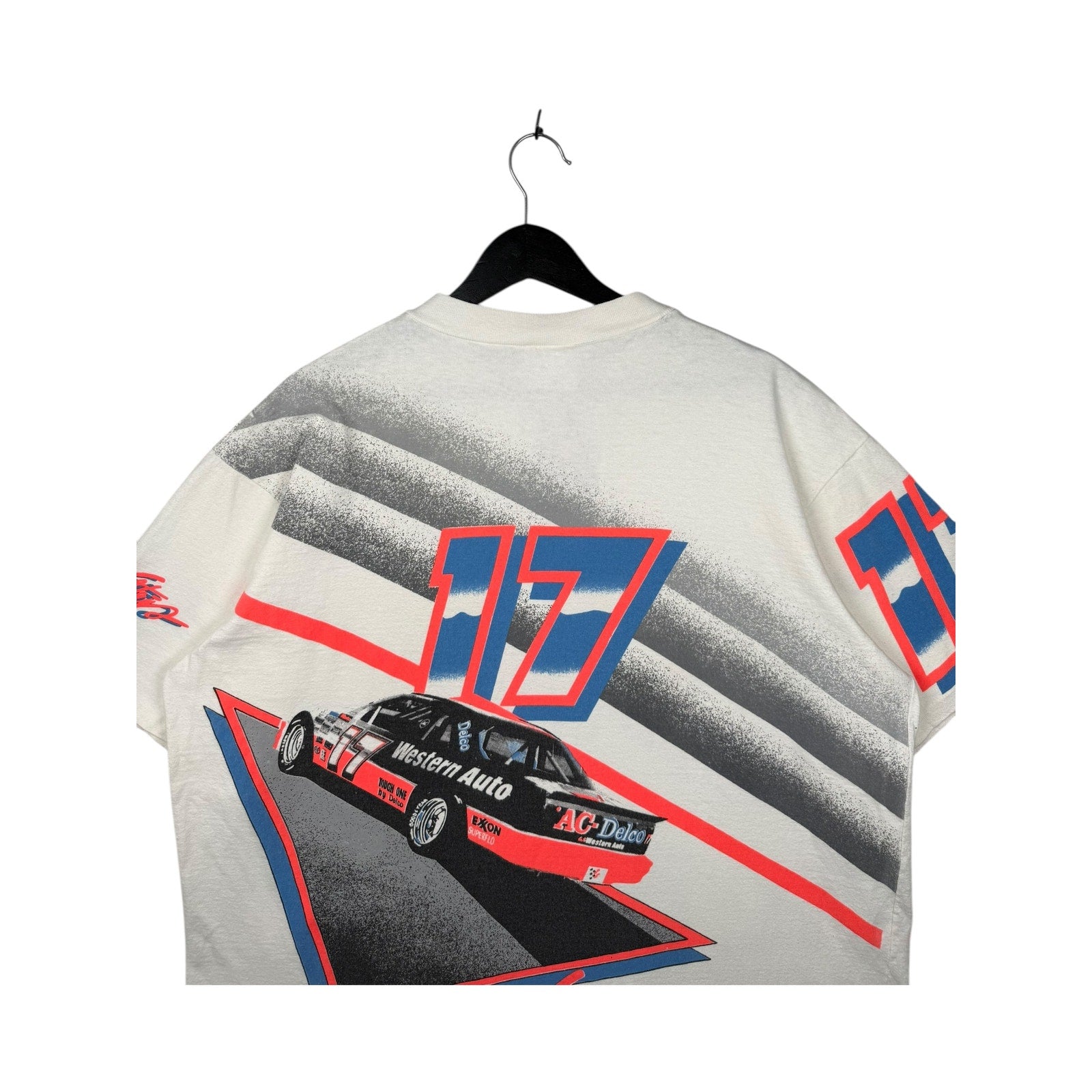 Vintage Darrell Waltrip #17 Western Auto NASCAR T-Shirt