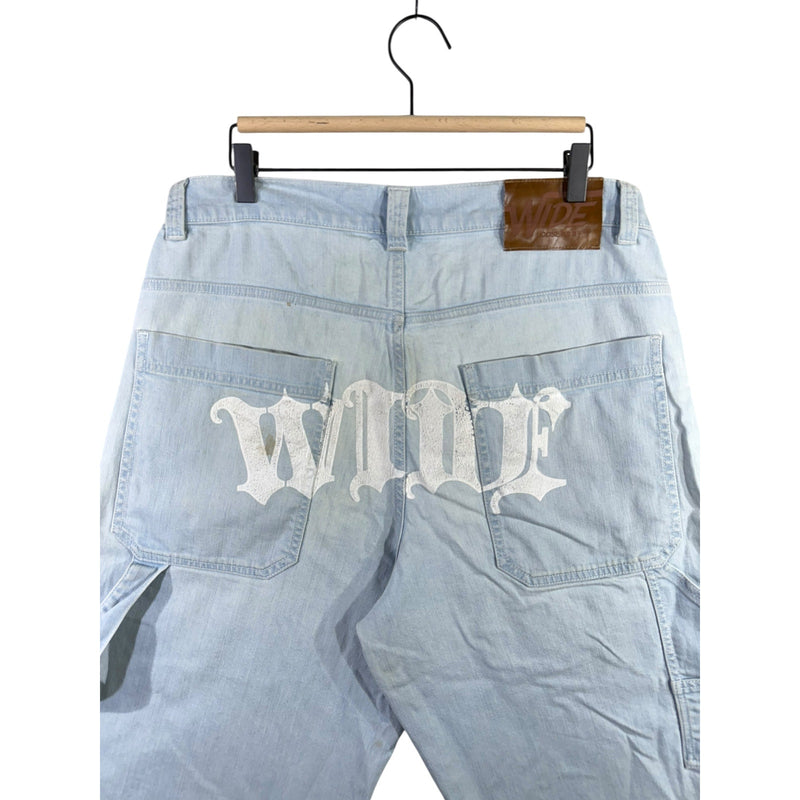 Vintage Wide Cargo Shorts 36