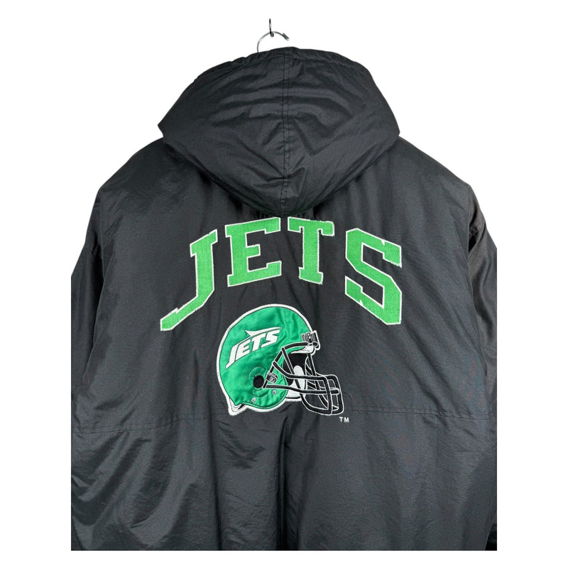Vintage Starter New York Jets NFL Hooded Bomber Jacket