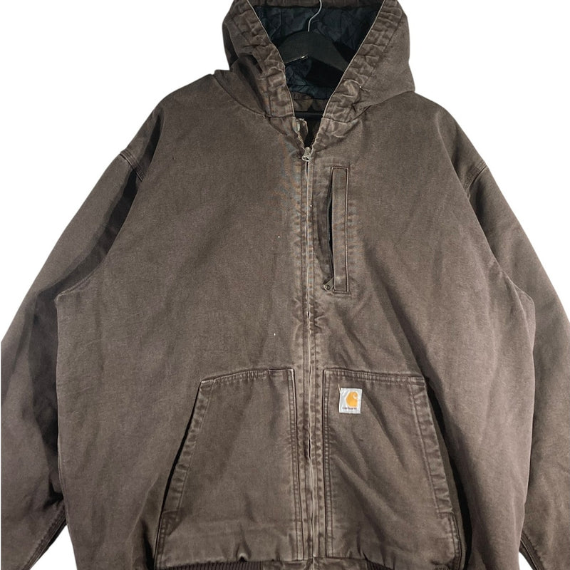 Vintage Carhartt Hooded Work Jacket